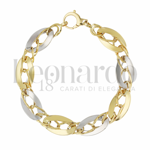 in Oro Giallo e Oro Bianco da 10,7gr.