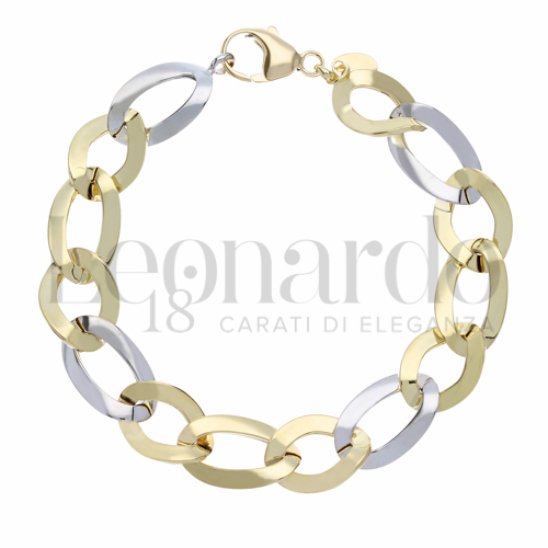 in Oro Giallo e Oro Bianco da 7,3gr.