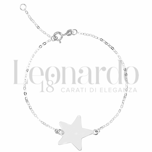 Modello o elemento Elemento in linea in Oro Bianco da 1,4gr.