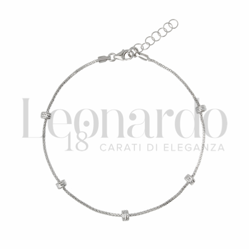 Modello o elemento Elemento in linea in Oro Bianco da 1,9gr.