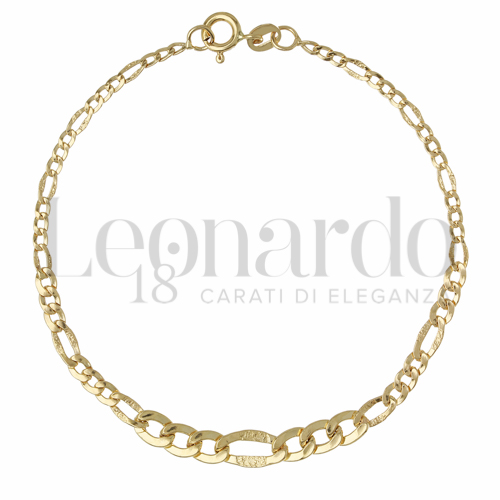 Modello o elemento Satinata in Oro Giallo da 2,2gr.