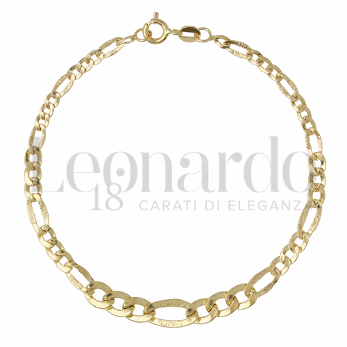Modello o elemento Satinata in Oro Giallo da 3,3gr.