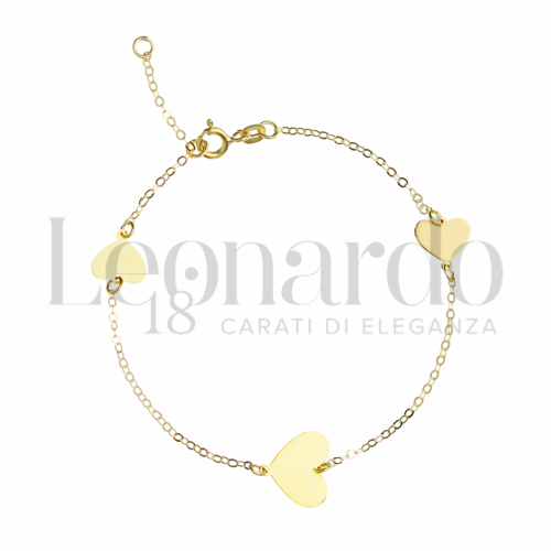 Modello 3 elementi distanti in Oro Giallo da 1,9gr.
