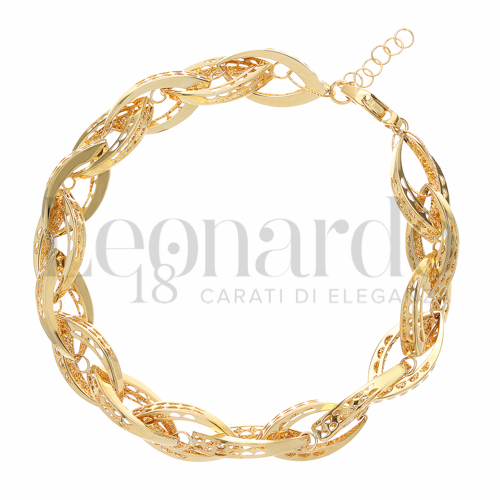 Modello Lastra Traforata in Oro Giallo da 11,2gr.