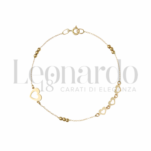 Modello o elemento Elemento in linea in Oro Giallo da 1,8gr.