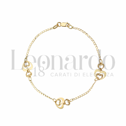 Modello o elemento Elementi in linea in Oro Giallo da 2,4gr.
