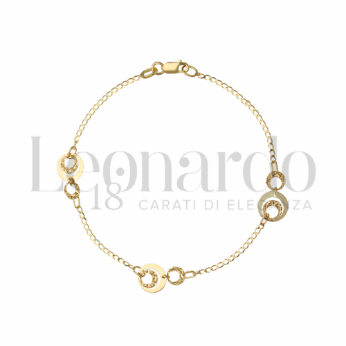Modello o elemento Elementi in linea in Oro Giallo da 2,4gr.