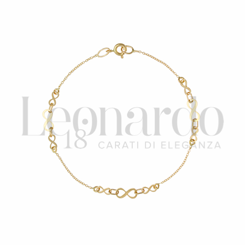 Modello o elemento Elementi in linea in Oro Giallo da 1,7gr.