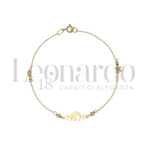 Modello o elemento Elementi in linea in Oro Giallo da 1,6gr.