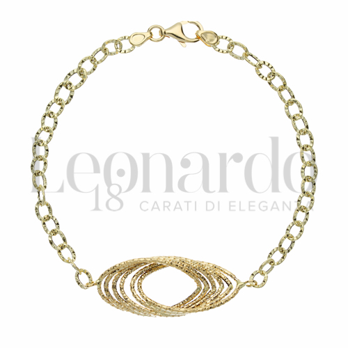 Modello Elementi in linea in Oro Giallo da 3,3gr.
