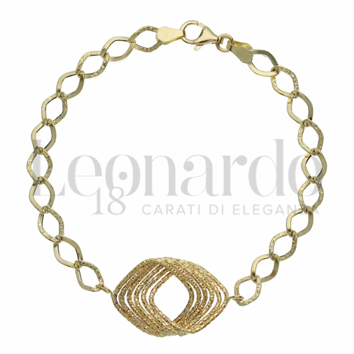 Modello Elementi in linea in Oro Giallo da 3,2gr.