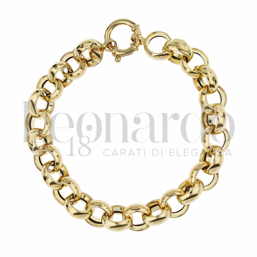 Modello o elemento Tondo piatto superleggero in Oro Giallo da 11,4gr.