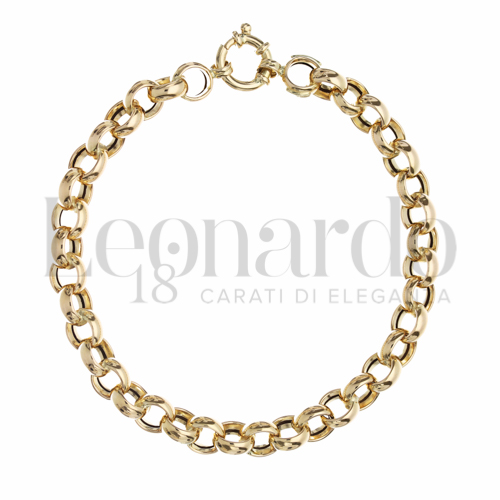 Modello o elemento Tondo piatto superleggero in Oro Giallo da 7,3gr.