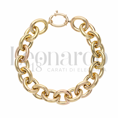 Modello Ovale bombato in Oro Giallo da 17,1gr.