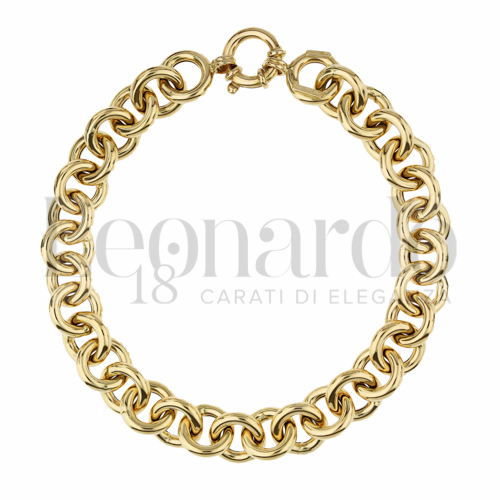 Modello o elemento Tondo bombato in Oro Giallo da 9gr.