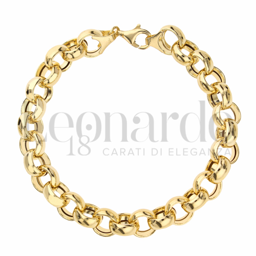Modello o elemento Tondo piatto in Oro Giallo da 16,7gr.