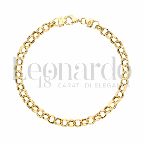 Modello o elemento Tondo piatto in Oro Giallo da 6,8gr.
