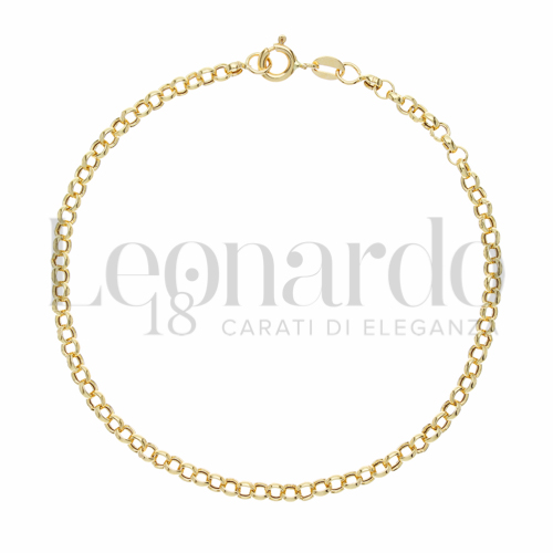 Modello o elemento Tondo piatto in Oro Giallo da 2,8gr.
