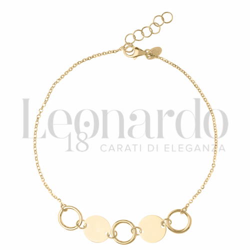 Modello o elemento Elemento in linea in Oro Giallo da 2,8gr.
