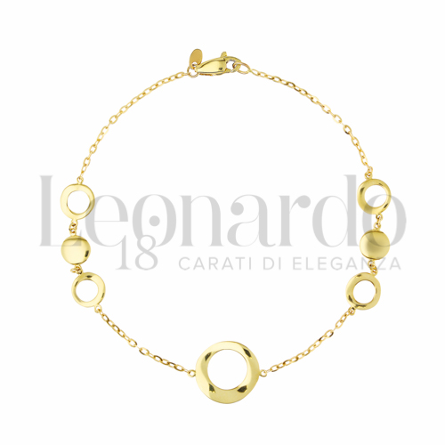 Modello o elemento Lucida in Oro Giallo da 2,9gr.