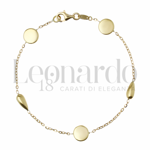 Modello o elemento Elemento in linea in Oro Giallo da 3,2gr.