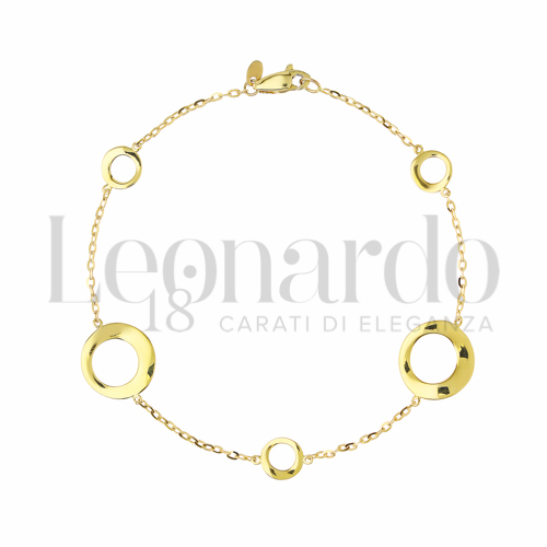 Modello o elemento Lucida in Oro Giallo da 2,4gr.