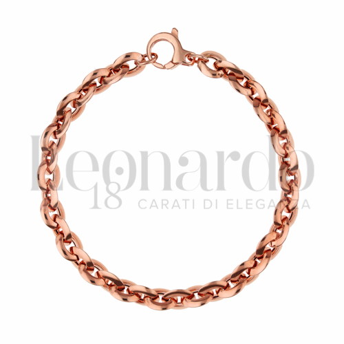 Modello o elemento Ovale con spigolo in Oro Rosa da 6,4gr.