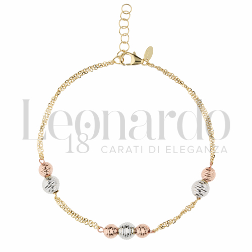 in Oro Giallo, Oro Bianco e Oro Rosa da 2,8gr.