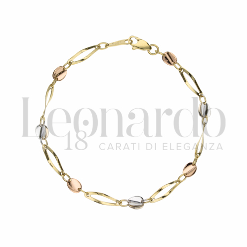 in Oro Giallo, Oro Bianco e Oro Rosa da 2,8gr.