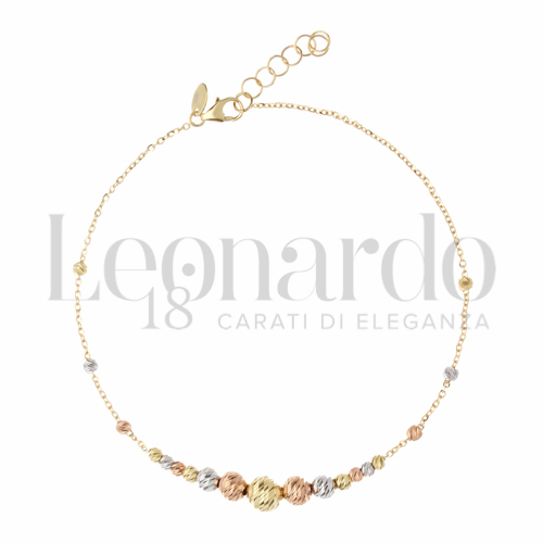 Modello o elemento Elemento in linea in Oro Giallo, Oro Bianco e Oro Rosa da 2,2gr.