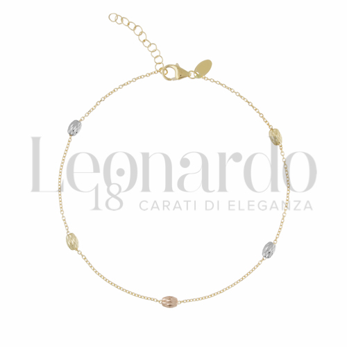 Modello o elemento Elemento in linea in Oro Giallo, Oro Bianco e Oro Rosa da 1,3gr.