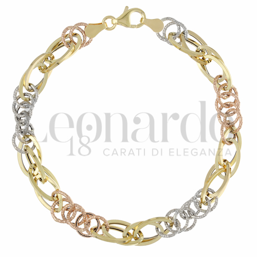 in Oro Giallo, Oro Bianco e Oro Rosa da 4gr.