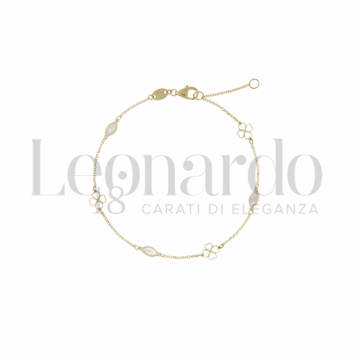 con Madreperla in Oro Giallo da 1,2gr.