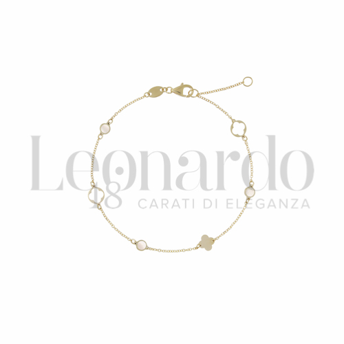 con Madreperla in Oro Giallo da 1,2gr.