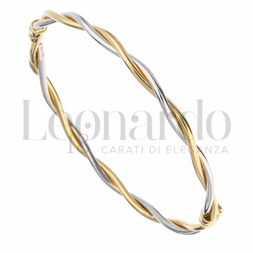 in Oro Giallo e Oro Bianco da 4,8gr.