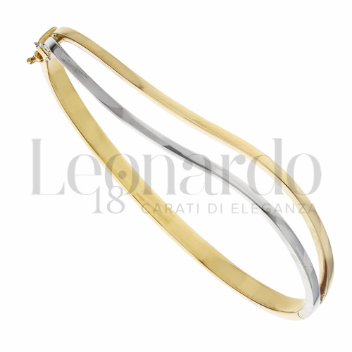in Oro Giallo e Oro Bianco da 8,9gr.