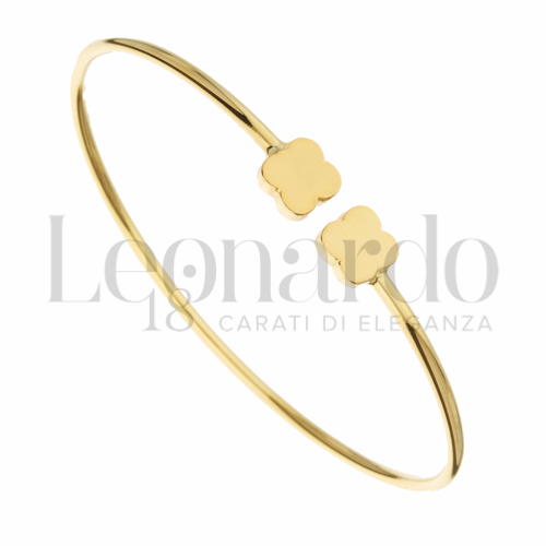 Modello Quadrifoglio in Oro Giallo da 4,6gr.