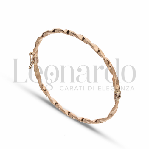 Bracciali Bracciale Rigido da Donna in Oro 18 Carati Modello o spessore: Fascia stretta Diametro interno: 60 mm Finitura: Lucida e satinata 3,5g