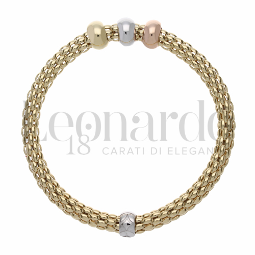 Modello Fascia Stretta in Oro Giallo, Oro Bianco e Oro Rosa da 15gr.