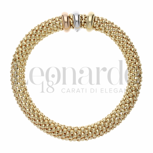 Modello Fascia Larga in Oro Giallo, Oro Bianco e Oro Rosa da 21gr.