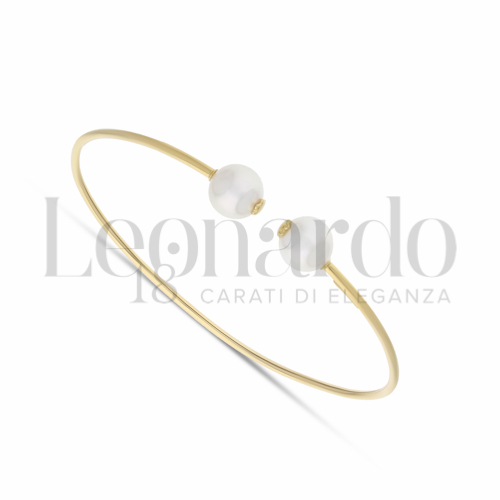 con Perla in Oro Giallo da 3,5gr.