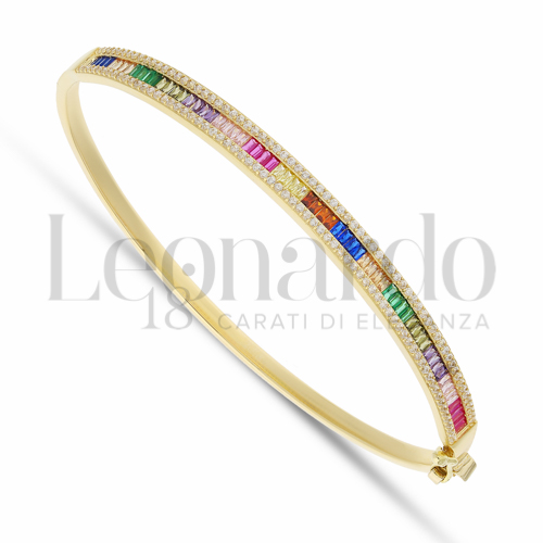 con Pietre Rainbow in Oro Giallo da 9,1gr.