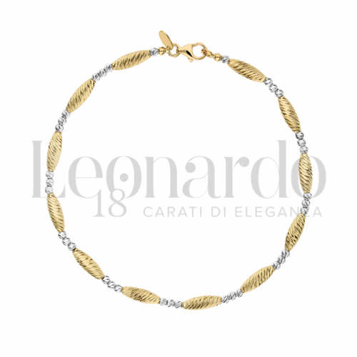 in Oro Giallo e Oro Bianco da 4gr.