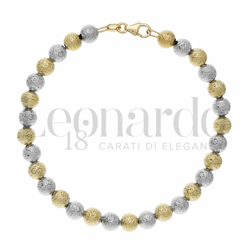 Lunghezza 21 cm in Oro Giallo e Oro Bianco da 5,1gr.
