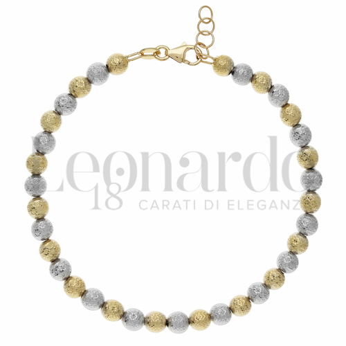 Lunghezza 18 + 2 cm in Oro Giallo e Oro Bianco da 3,3gr.