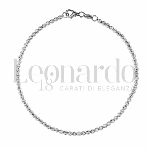 Lunghezza 18 cm in Oro Bianco da 4,2gr.