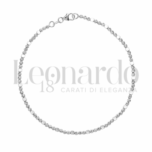 Lunghezza 16 cm in Oro Bianco da 3,8gr.