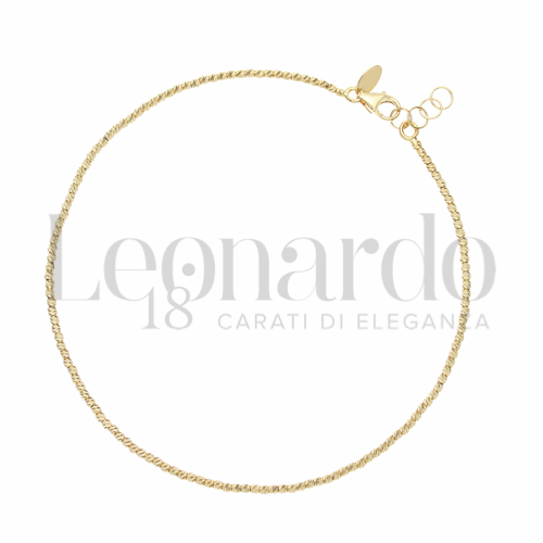 Lunghezza 19 cm + 1 cm in Oro Giallo da 2gr.