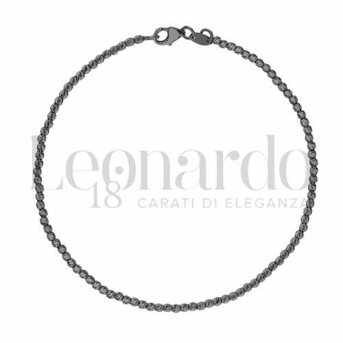 Lunghezza 21 cm in Oro Brunito da 3,4gr.