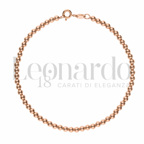 Lunghezza 19 cm in Oro Rosa da 3,5gr.